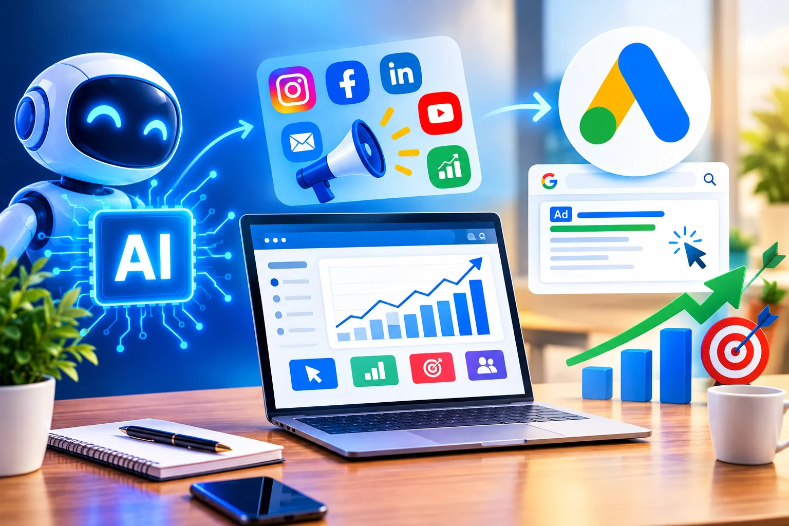 AI Digital Marketing Course 2026: Performance Marketing & Google Ads